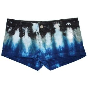 Hand Dyed Tie Dye Hollister Shorts
